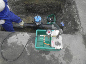 ②02-24水巻町水圧ﾃｽﾄ状況.JPG